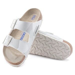 Birkenstock White Double Strap Sandals